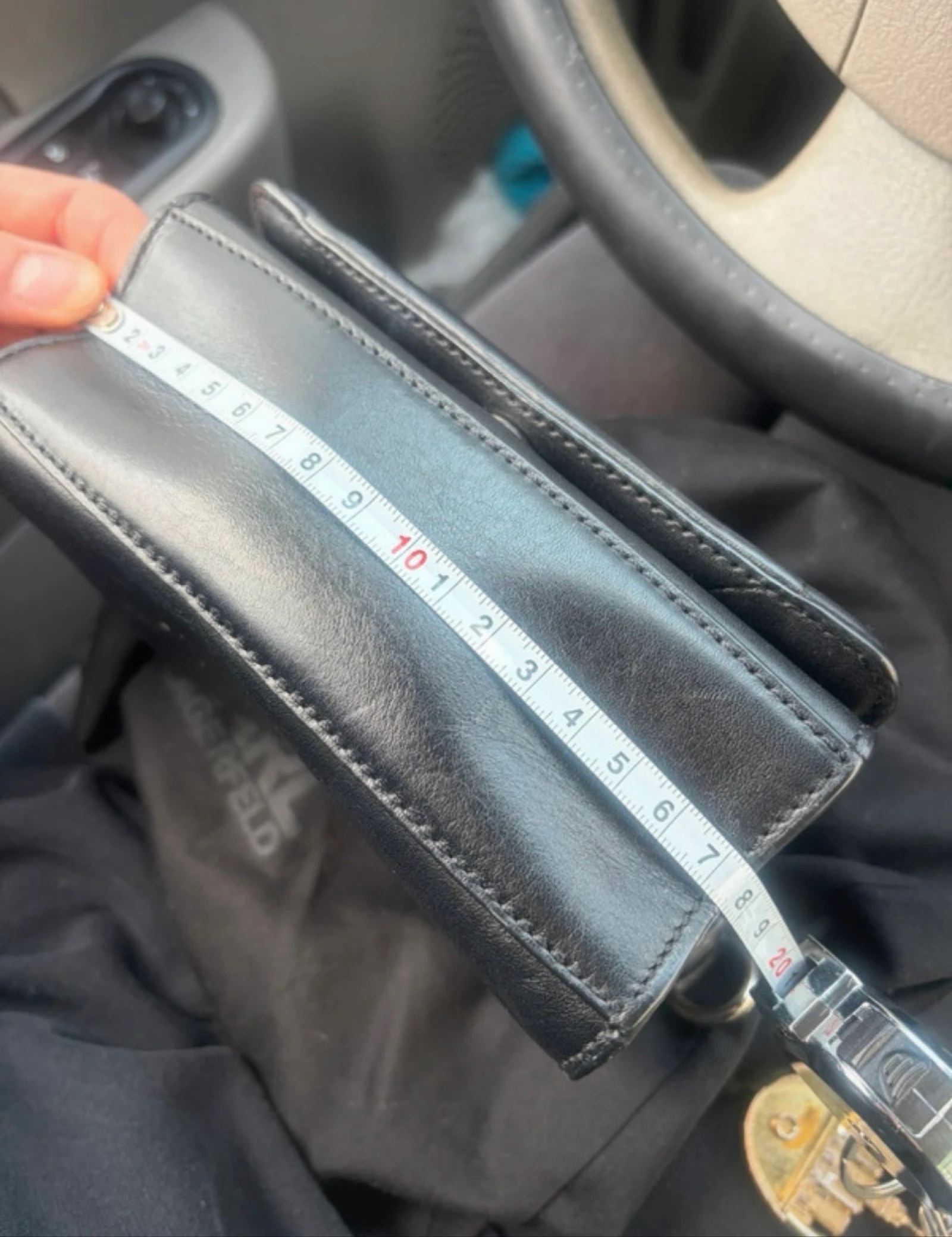 Bolsa de couro transversal Karl Lagerfeld – photo 10